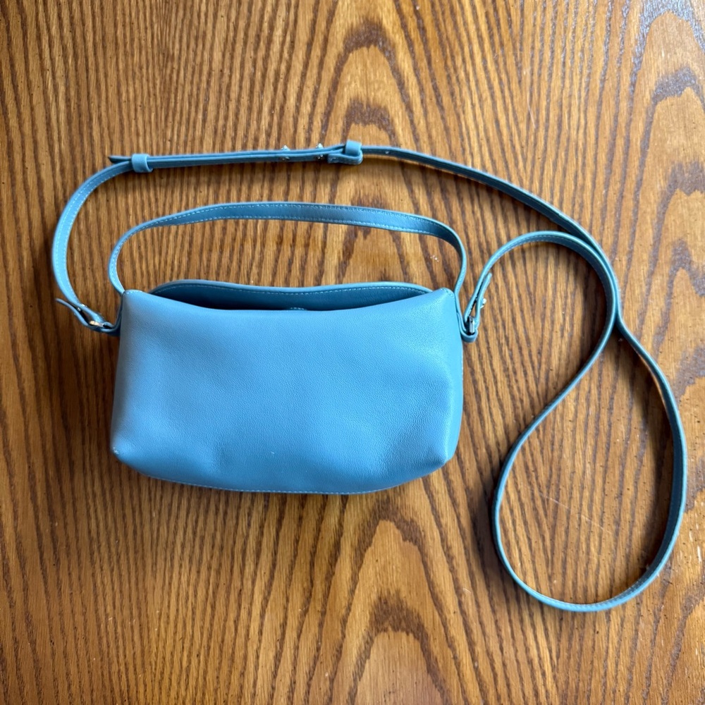 Massimo Dutti Rectangular Nappa Leather Crossbody… - image 2